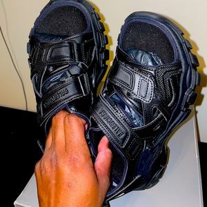 Authentic Balenciaga Track Sandals.